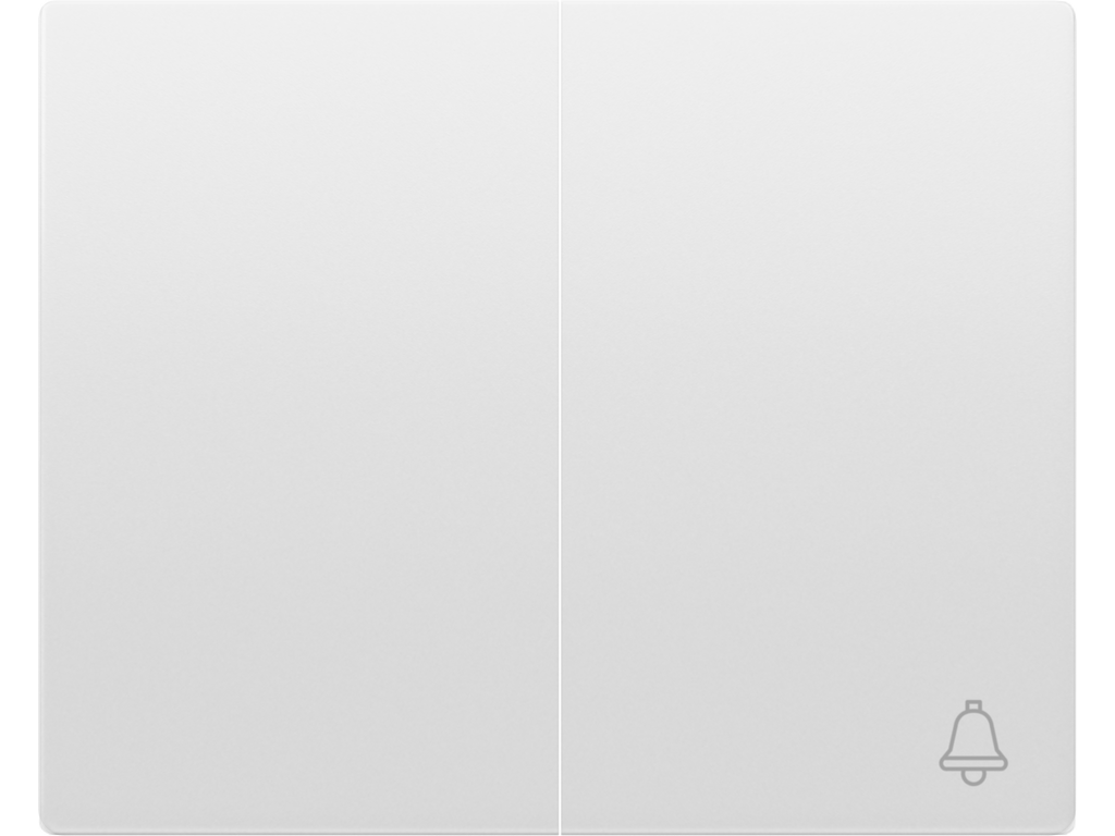 Mega, juego teclas conmutador-pulsador blanco perla mabe