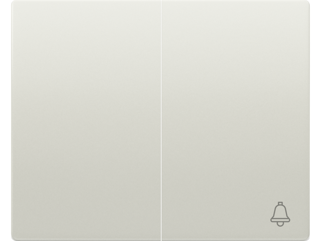 Mega, juego teclas conmutador-pulsador blanco satin