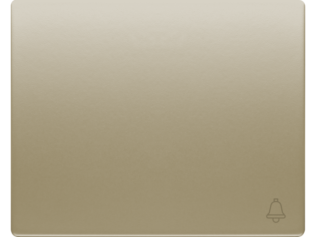 Mega, tecla pulsador timbre bronce niebla