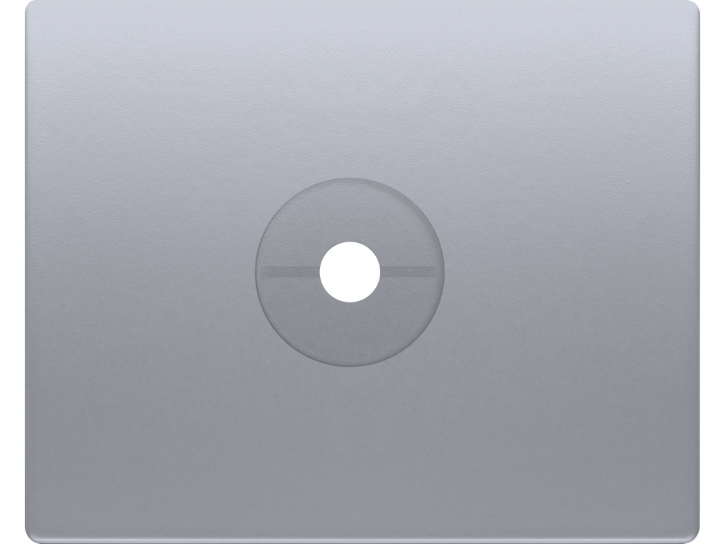 Mega, tapa con clip (cortacircuitos) alumino prusia