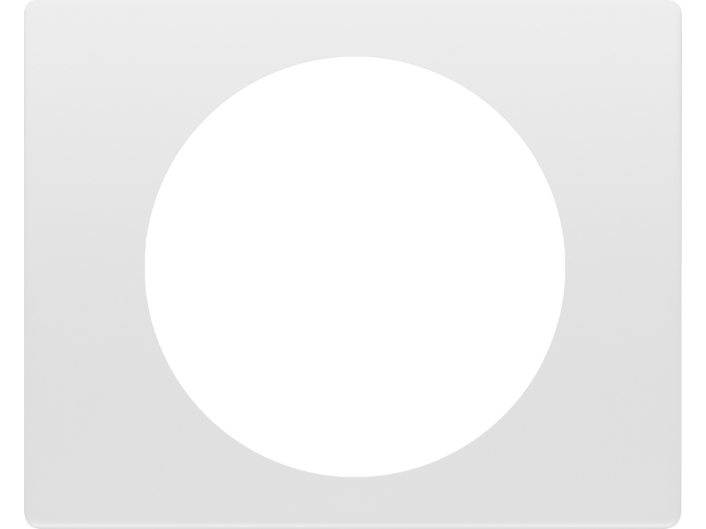 Mega, tapa piloto blanco perla mabe