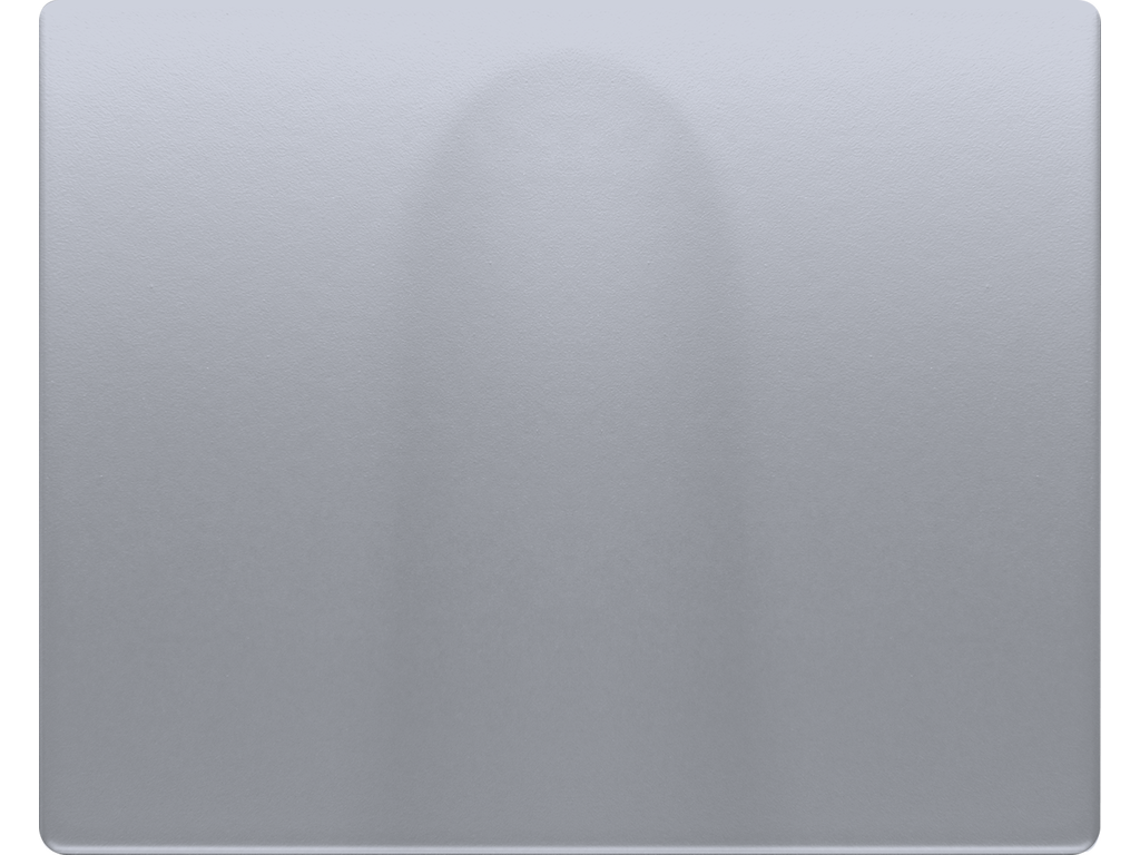 Mega, tapa salida de cables alumino prusia