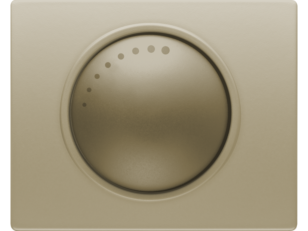 Mega tapa y boton reguladores bronce niebla