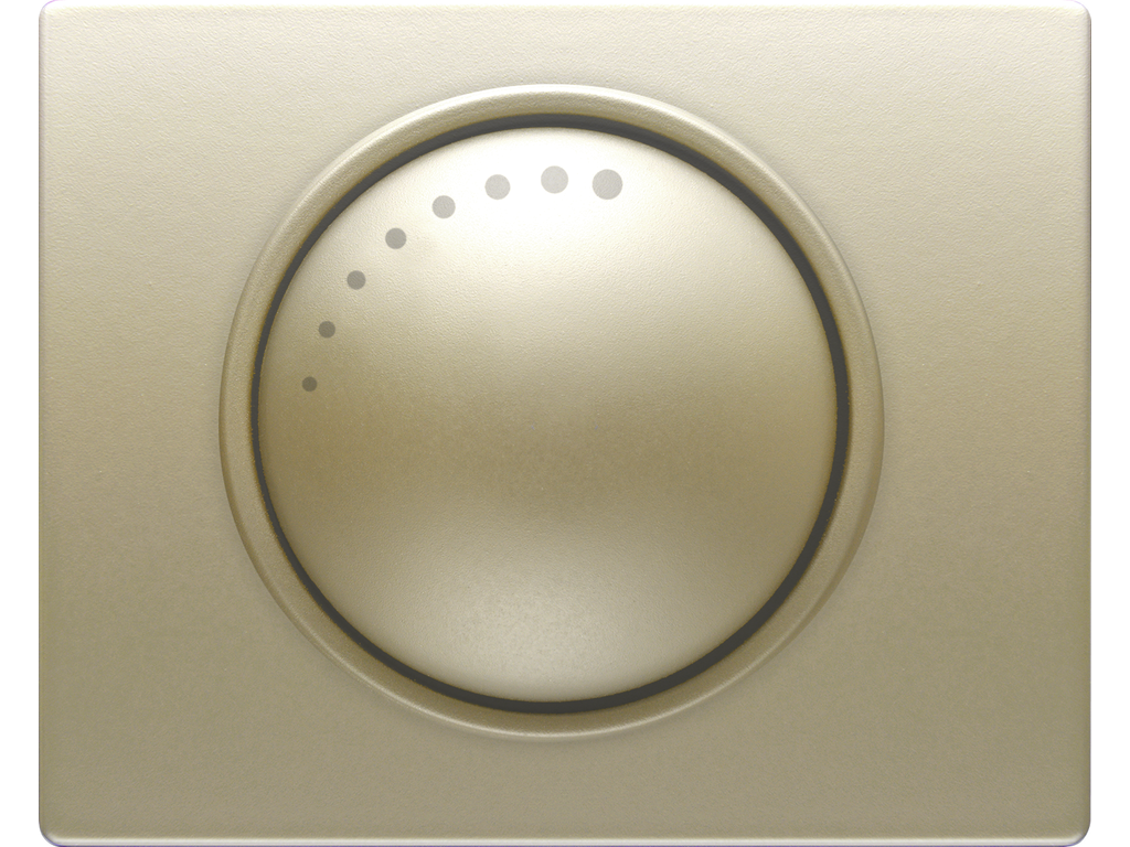 Mega tapa y boton reguladores dorado malta