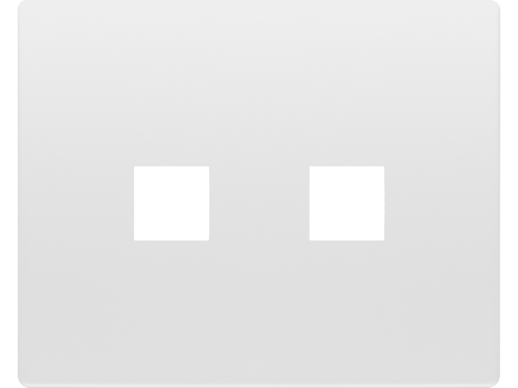 Mega, tapa para toma rca estereo blanco perla mabe