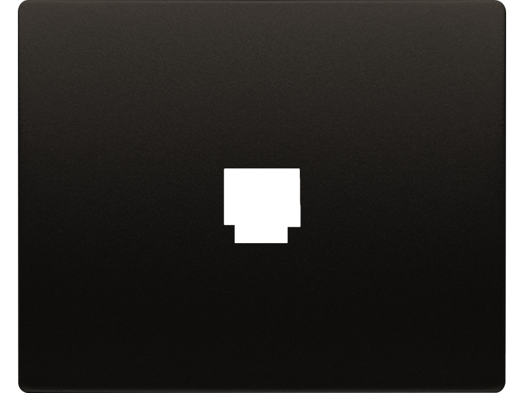 Mega, tapa toma telefono (8 vias rj-45) marron samoa