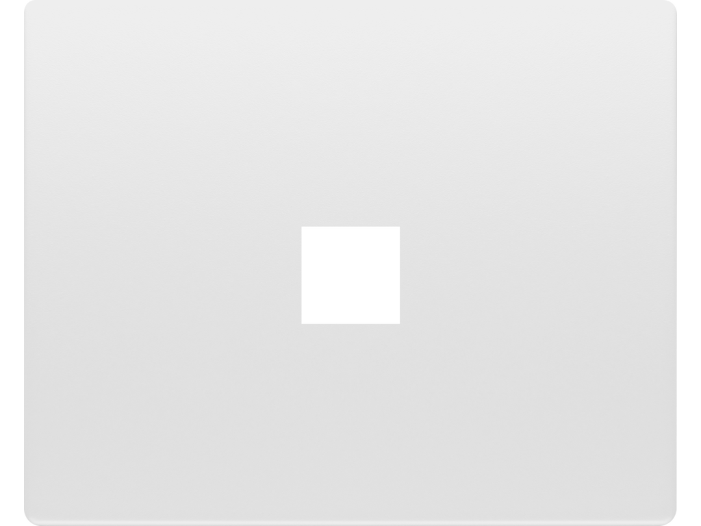 Mega, tapa para toma rca y video blanco perla mabe