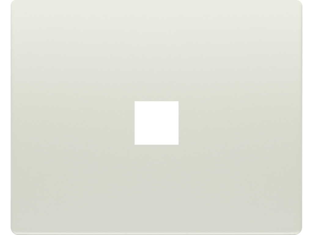 Mega, tapa para toma rca y video blanco satin