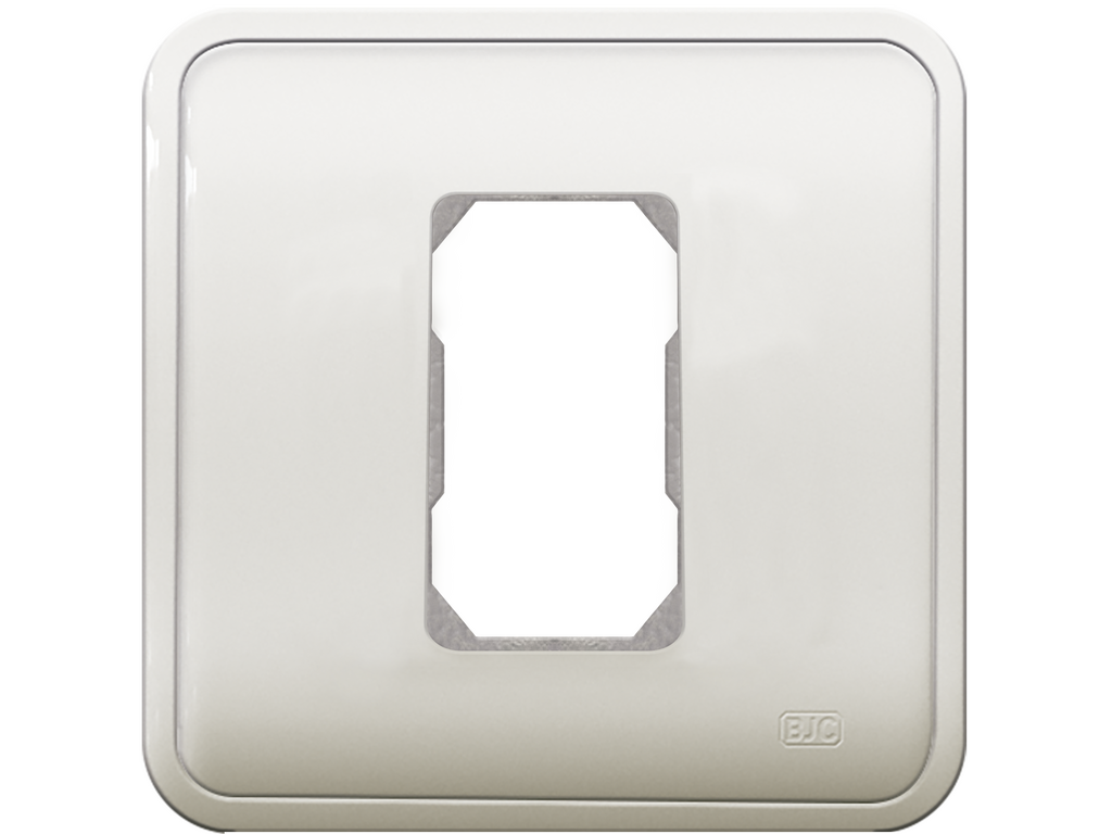 Placa 1 estrecho (caja s/estrella)