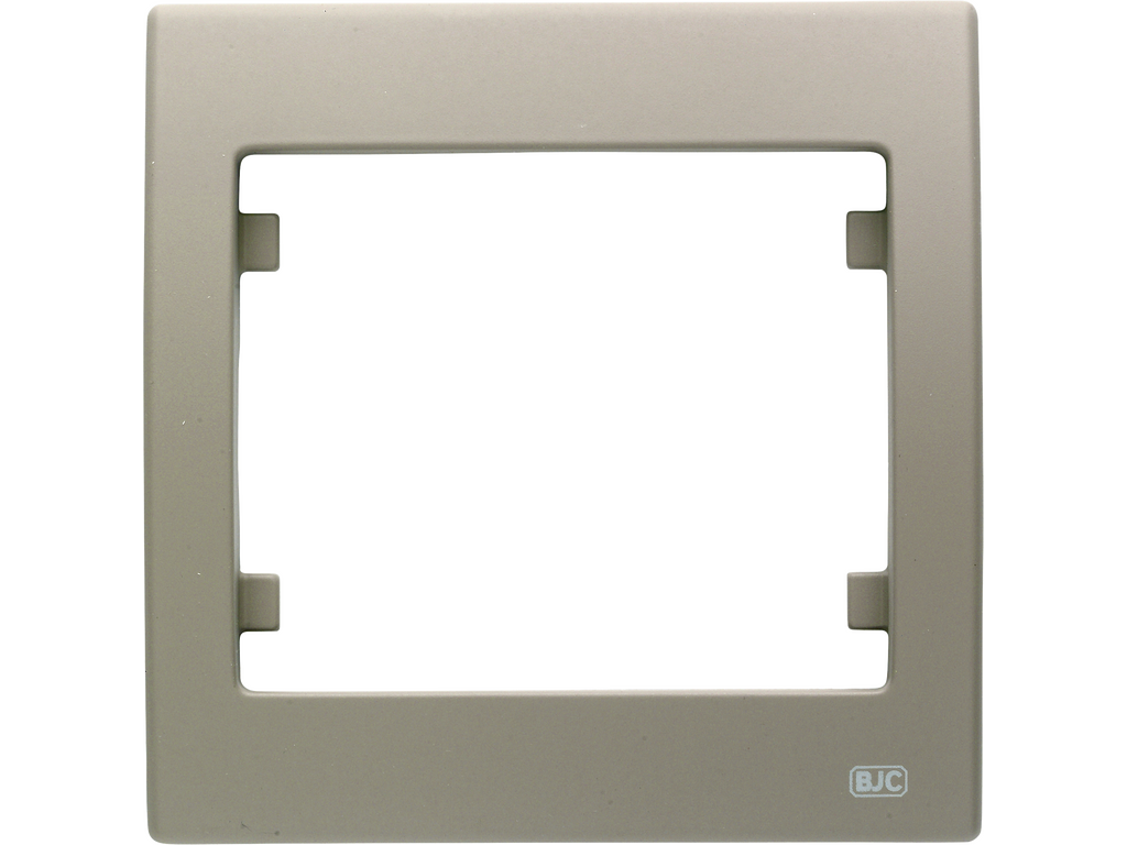 Iris, marco 1 elemento horizontal – vertical, beige cemento