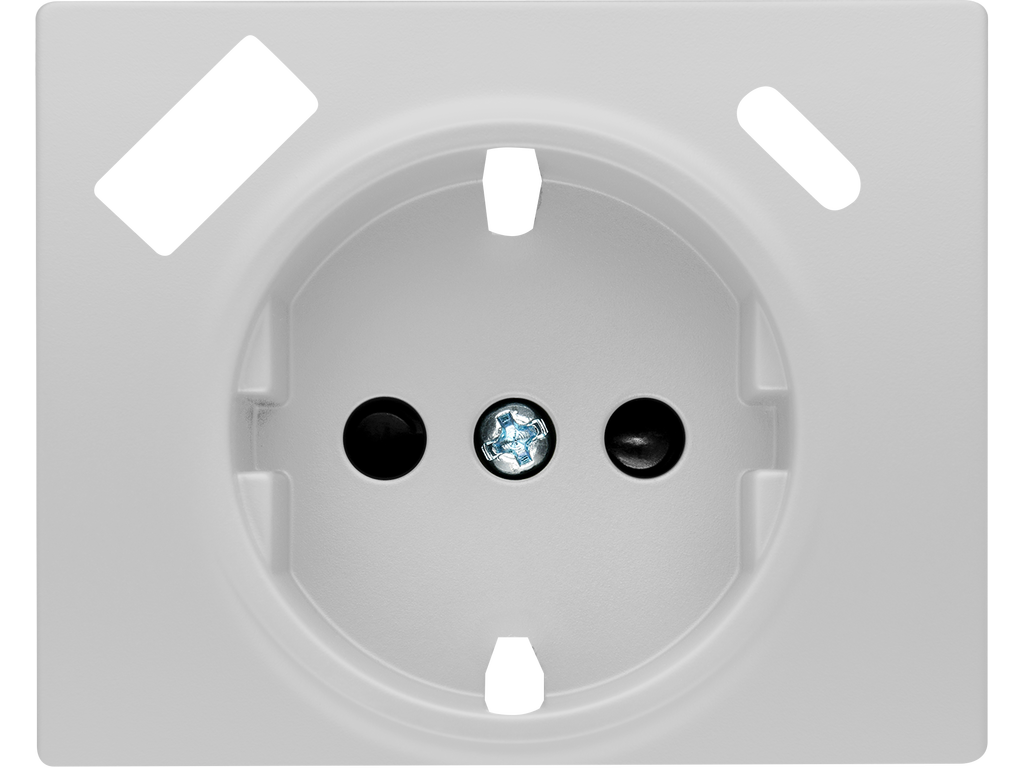 Mega, tapa schuko usb ac, aluminio fusión