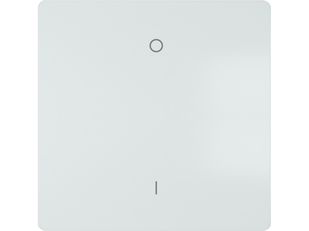 Miro, tecla bipolar I/O, Blanco Polar