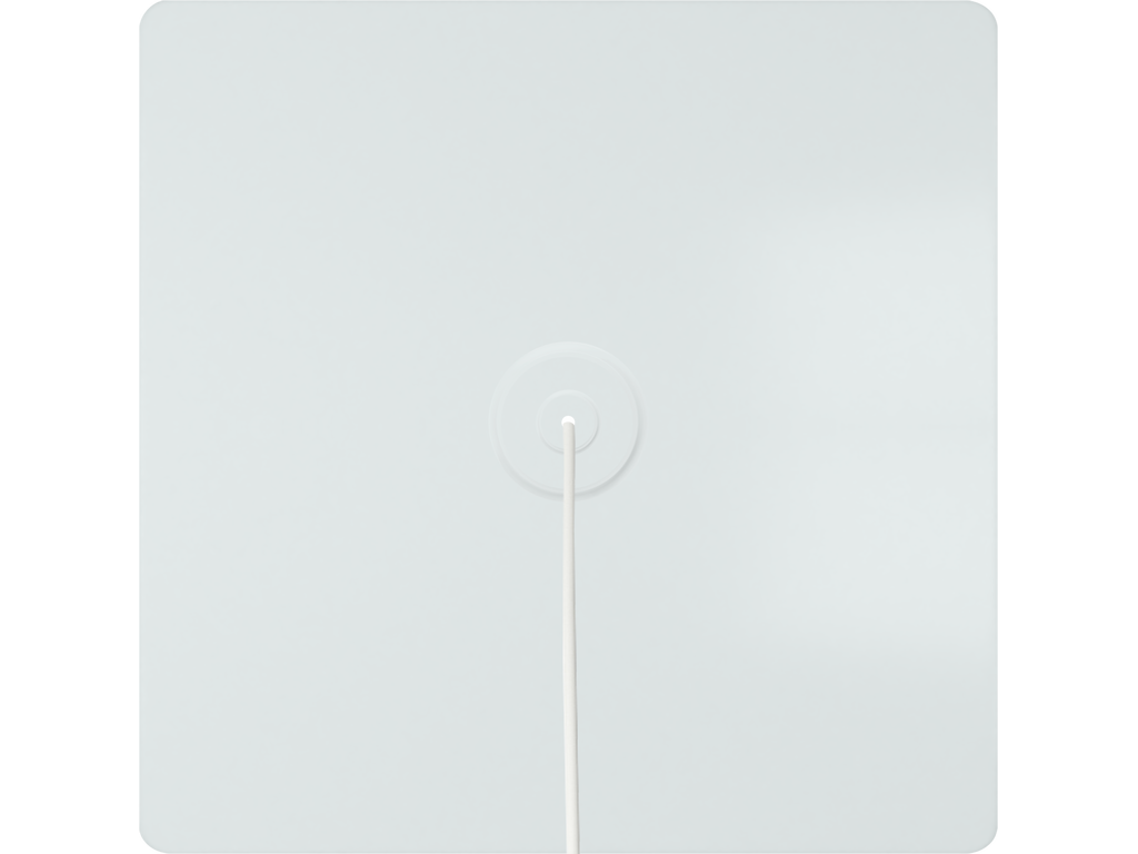 Miro, tecla tirador cordón, Blanco Polar