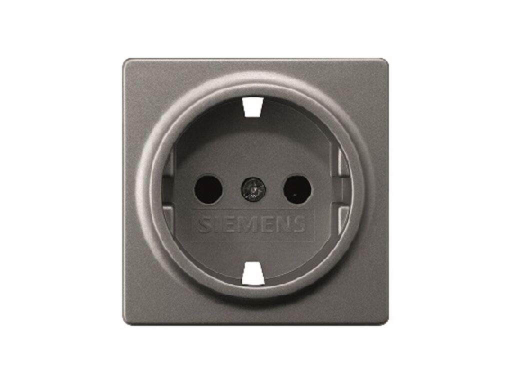 Miro, tapa Schuko, proteccion seguridad, Carbono Metalizado
