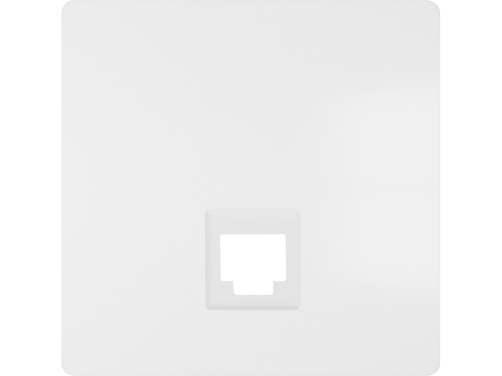 Miro, tapa toma RJ 19582-1, Blanco Mate