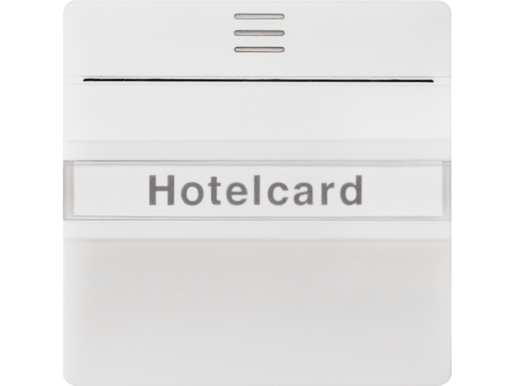 Miro, tarjetero hotel, Blanco Mate