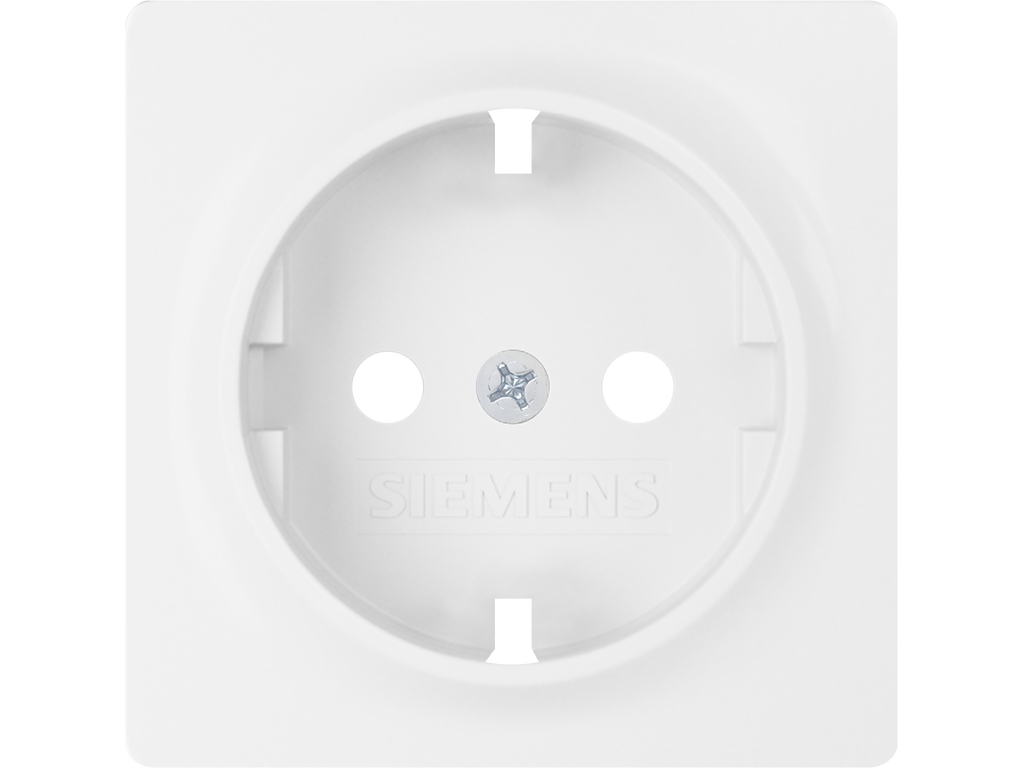 Miro, tapa Schuko para 18524, Blanco Mate