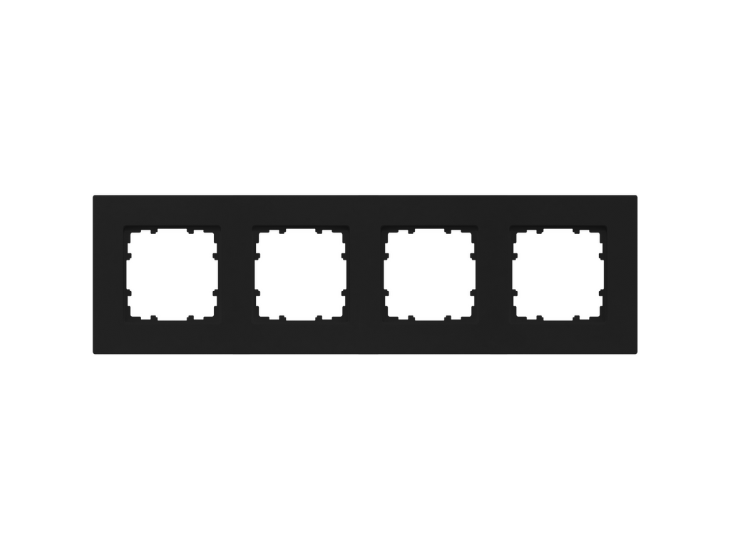 Miro, marco 4, Negro Mate