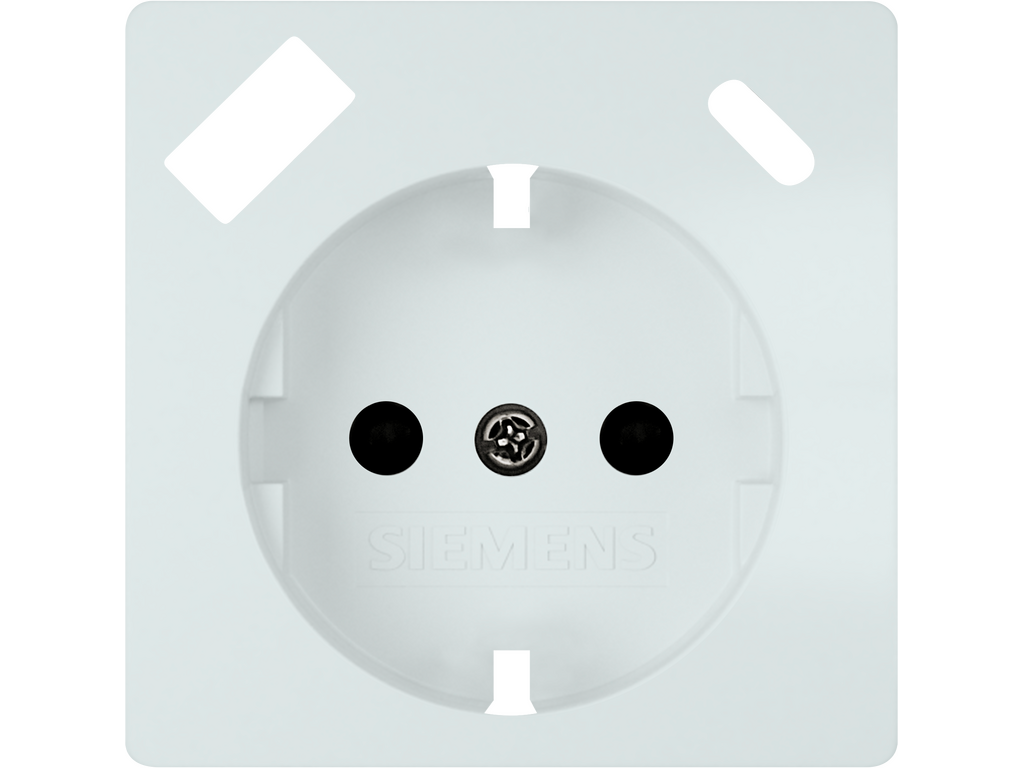 Miro, tapa Schuko USBC AC PD, Blanco Polar