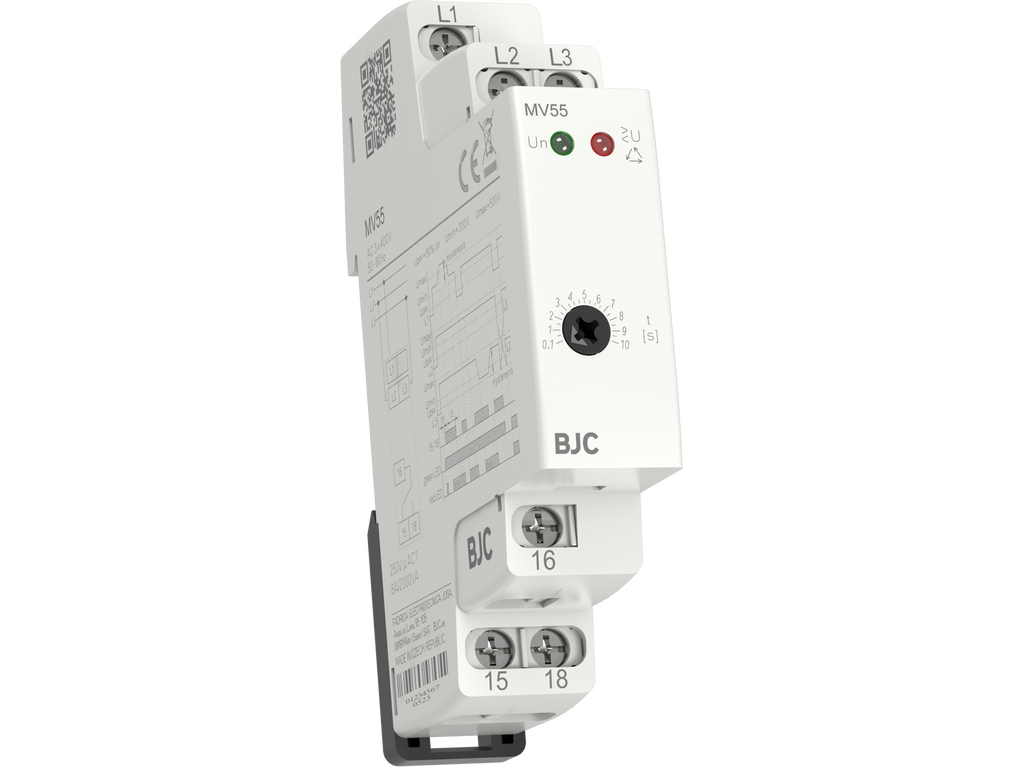 Relé de monitoreo de la secuencia y caída de 3 fase, sin neutro