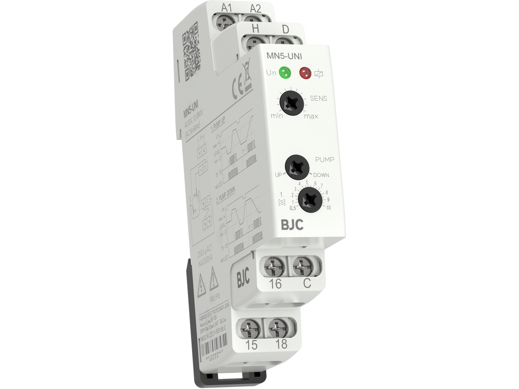 Relé de monitoreo de nivel de 1 o 2 líquidos