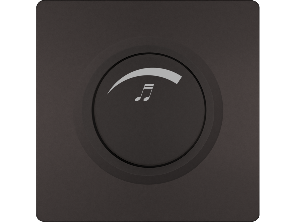 Style, potenciómetro regulador de volumen, Chocolate