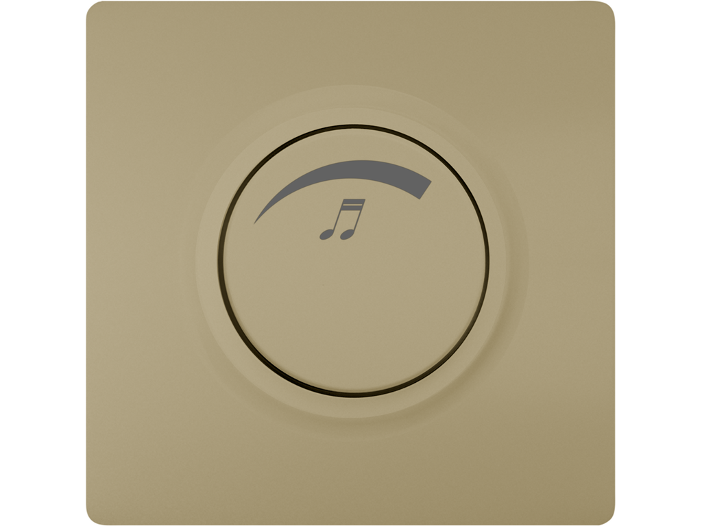 Style, potenciómetro regulador de volumen, Dorado Malta