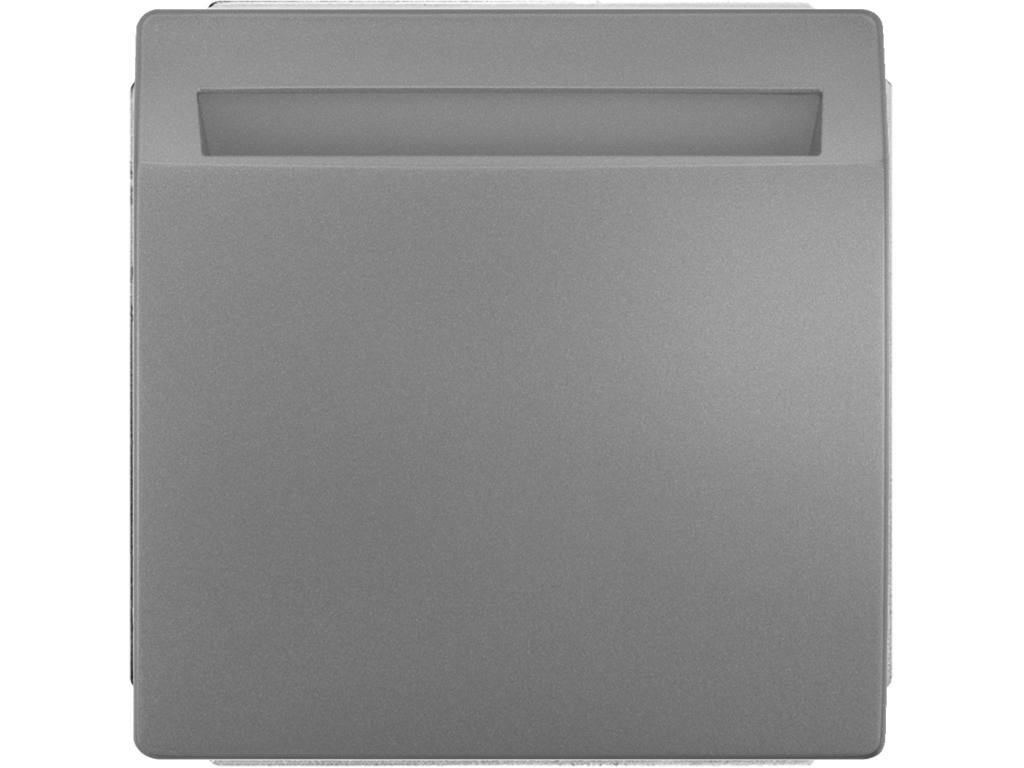 Style, interruptor tarjeta hotel, Platino Metalizado