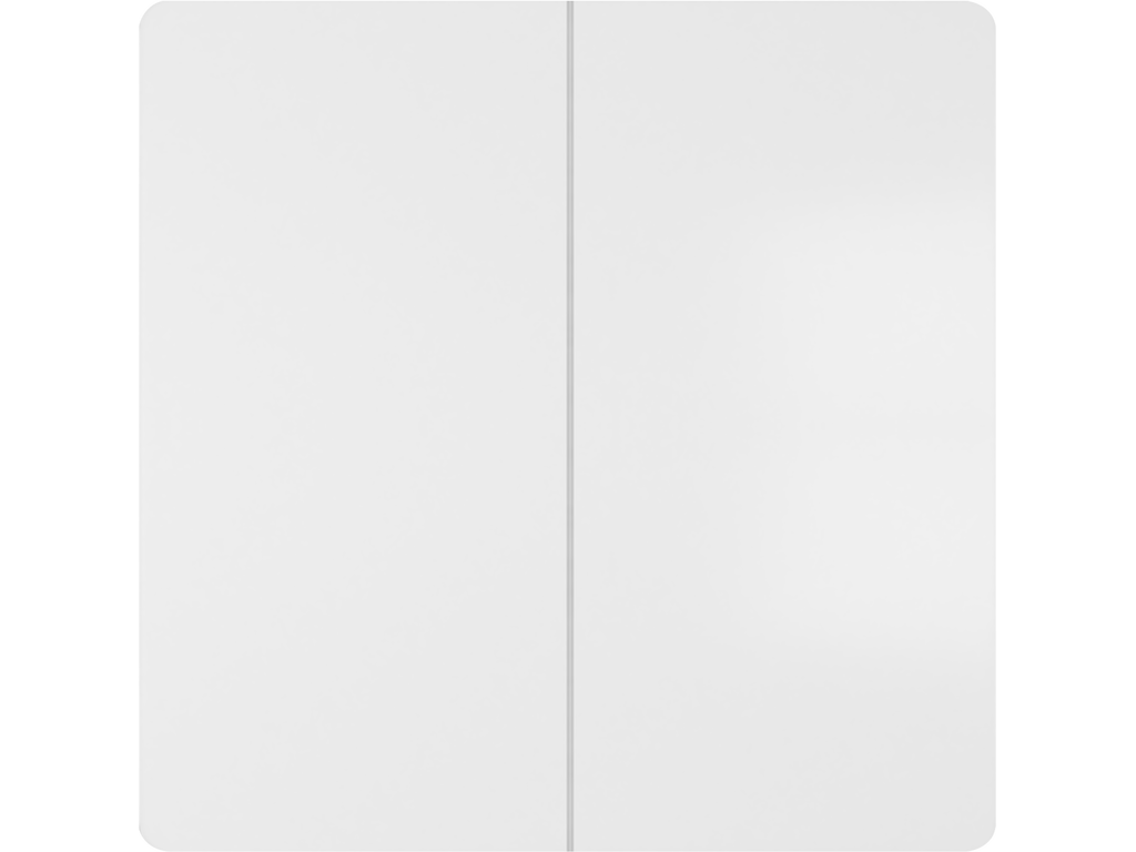 Style, tecla doble, Blanco Mate