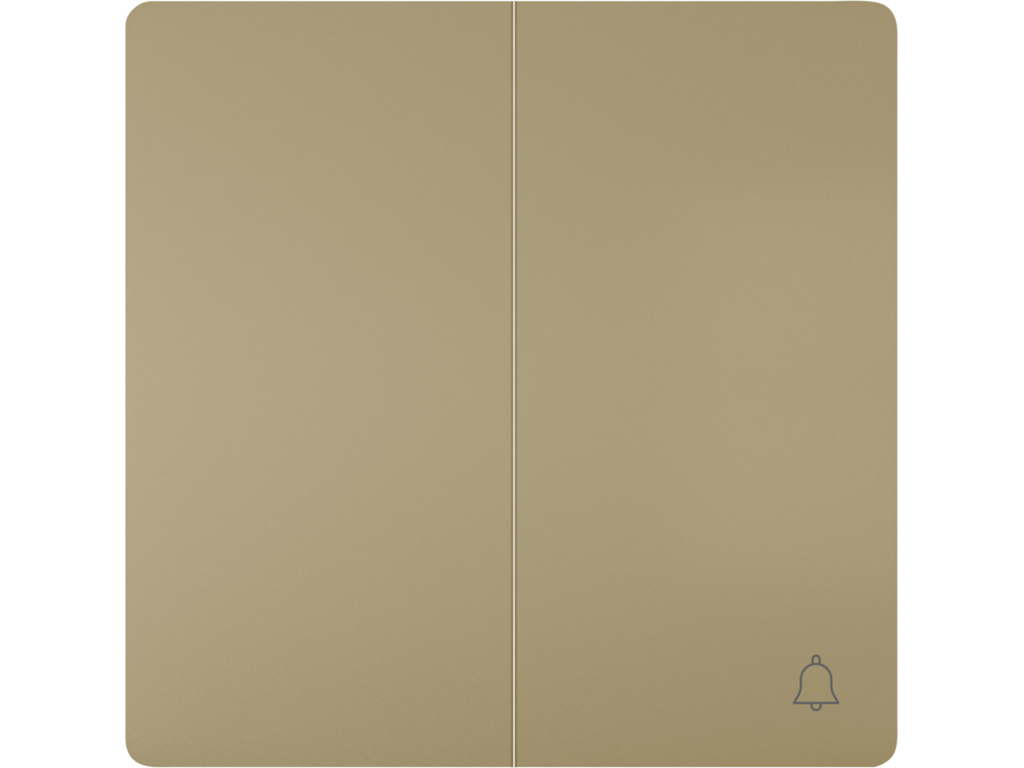 Style, tecla doble, símbolo timbre, Dorado Malta