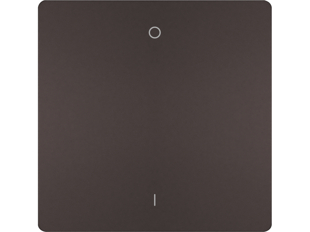 Style, tecla bipolar I/O, Chocolate