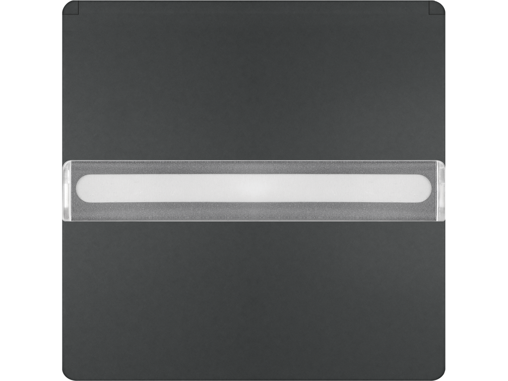 Style, tapa abatible Schuko proteccion de seguridad, etiqueta indicador de servicio, Antracita Cosso