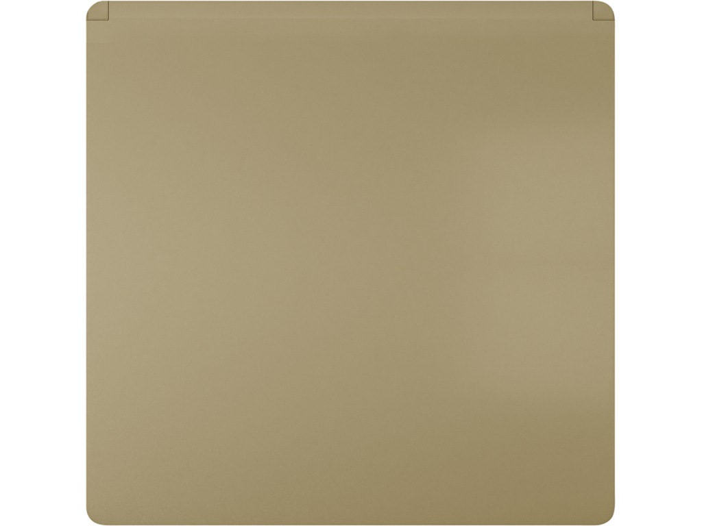 Style, tapa abatible Schuko proteccion de seguridad, Dorado Malta