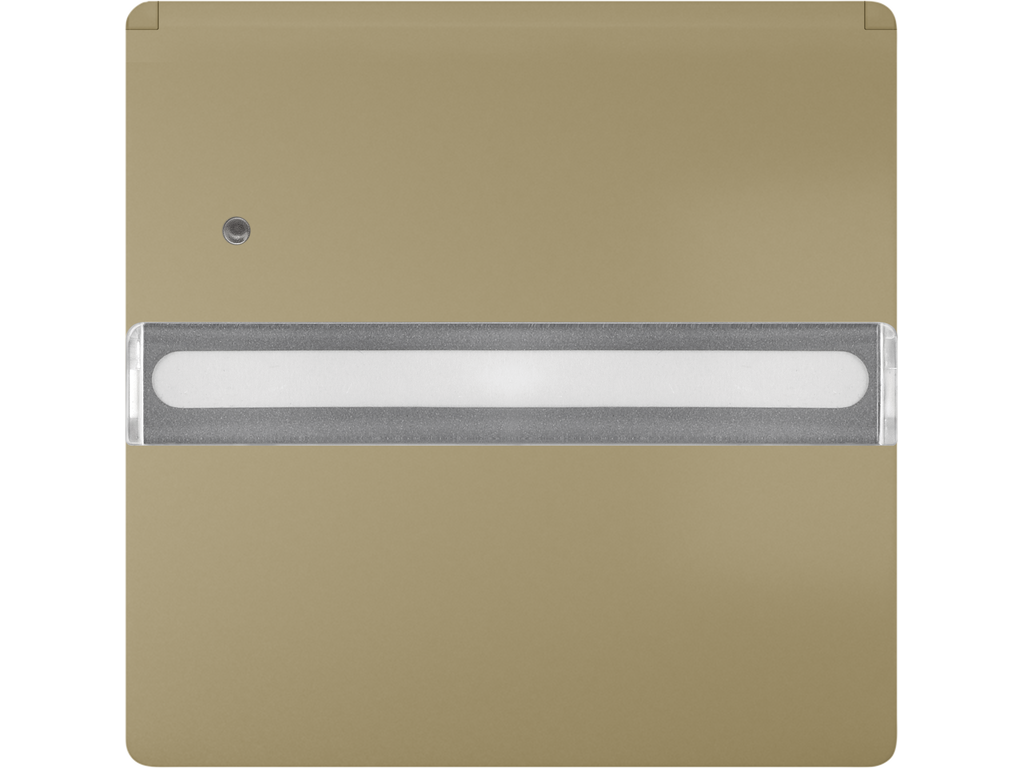 Style, tapa abatible Schuko proteccion de seguridad, etiqueta indicador de servicio Dorado Malta