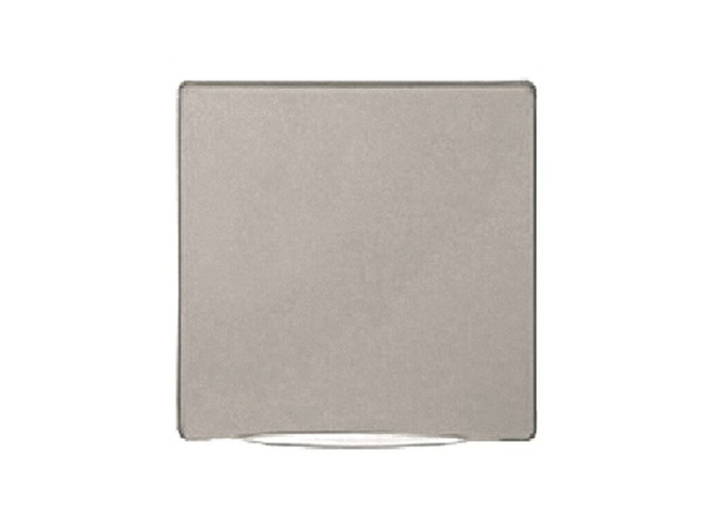 Style, tapa abatible Schuko proteccion de seguridad, Platino Metalizado