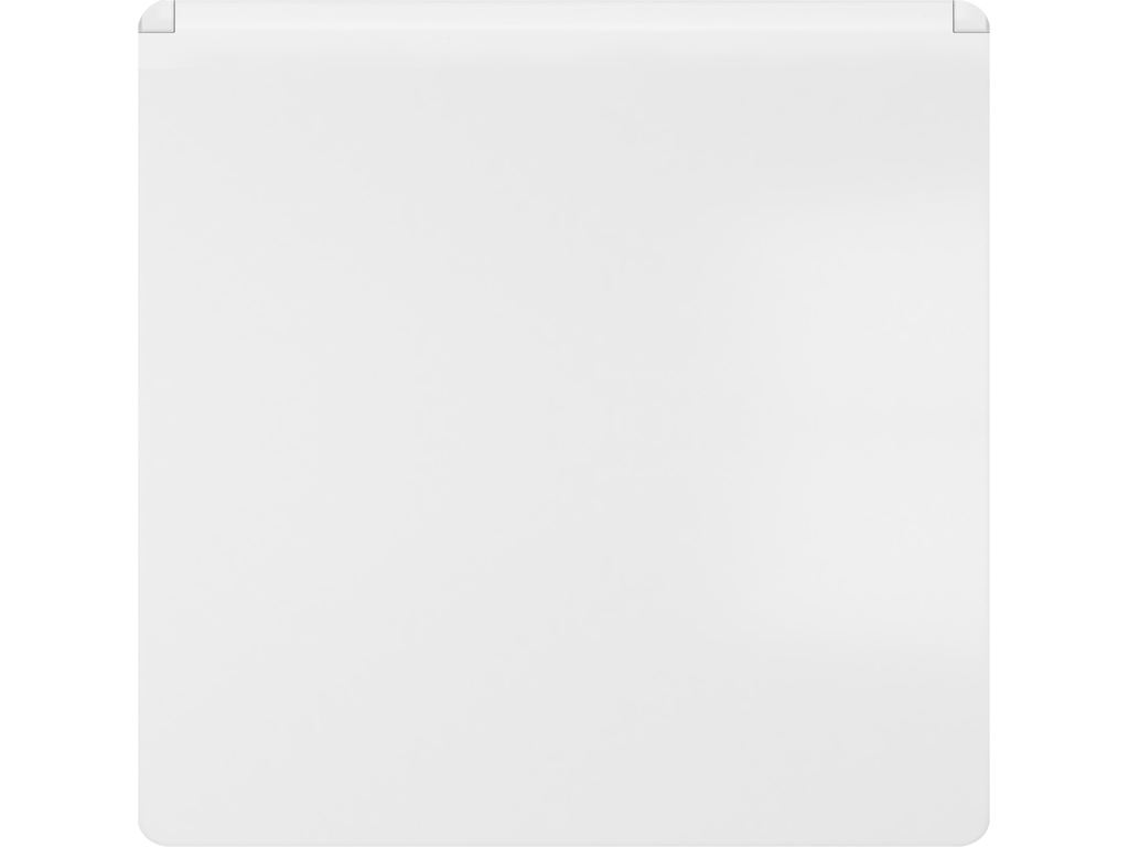 Style, tapa abatible Schuko proteccion de seguridad, Blanco Mate
