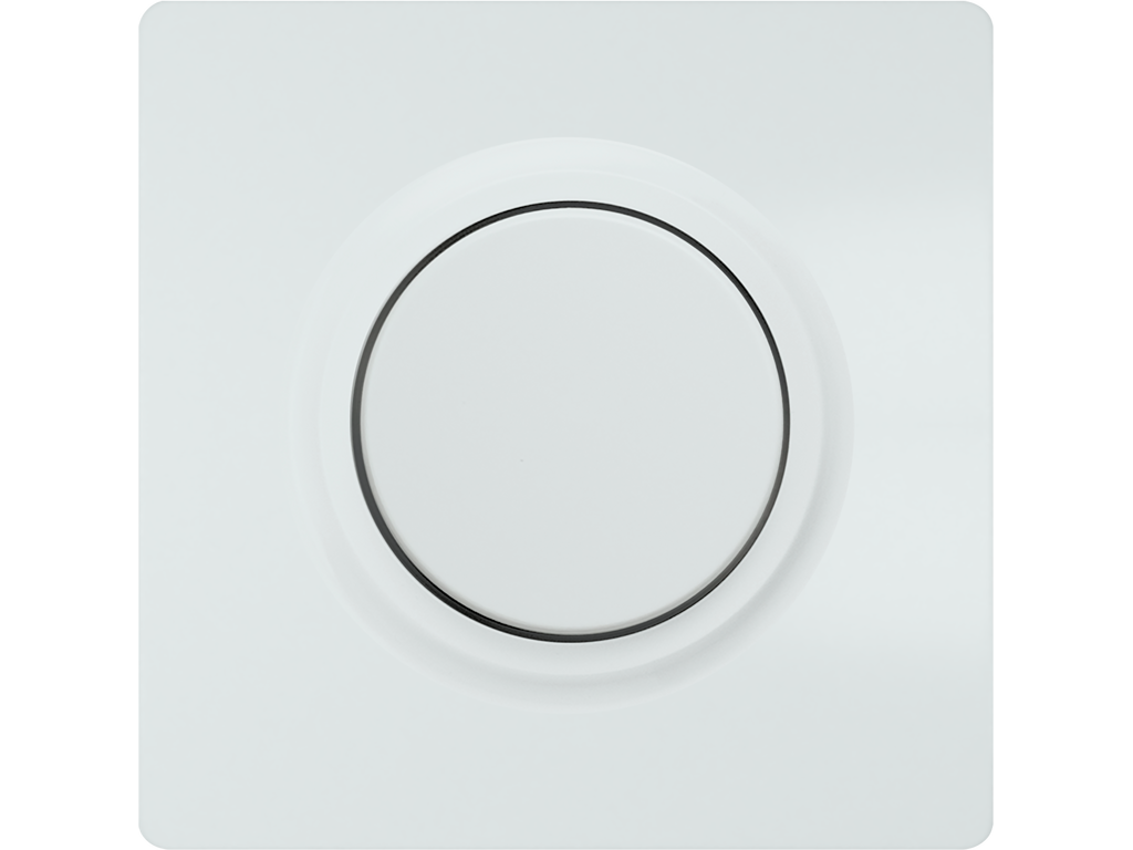 Style, tapa-boton regulador, Blanco Polar