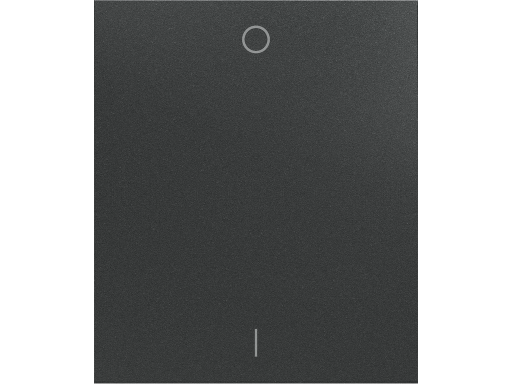 COSMOS, SINGLE ROCKER, I/O SYMBOL, BASALT ANTHRACITE