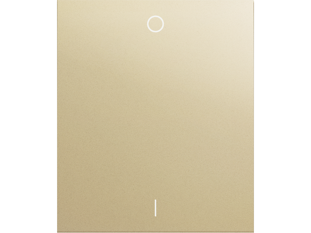 COSMOS, SINGLE ROCKER, I/O SYMBOL, GOLDEN CHAMPAGNE