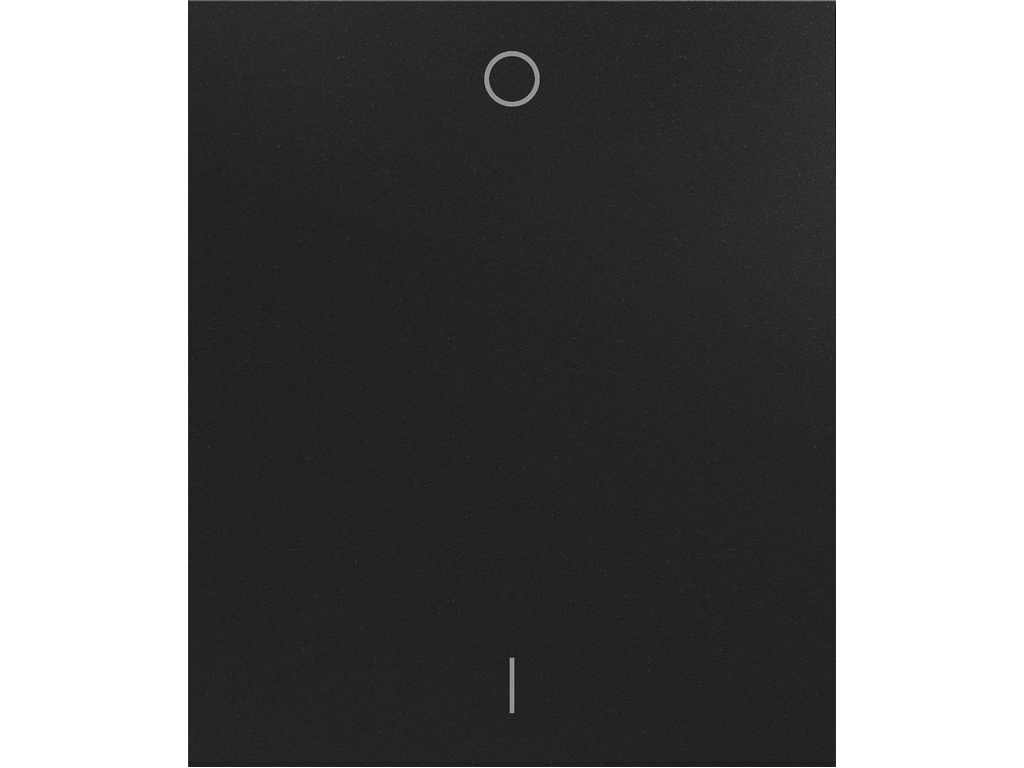 COSMOS, SINGLE ROCKER, I/O SYMBOL, ONYX BLACK