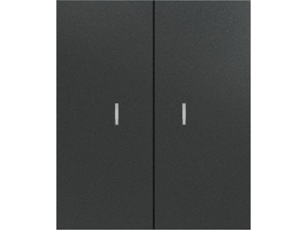COSMOS, DOUBLE ROCKER WITH DIFFUSER, BASALT ANTHRACITE