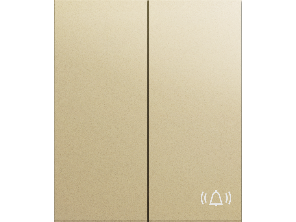 COSMOS, DOUBLE ROCKER, LIGHT SYMBOL, GOLDEN CHAMPAGNE