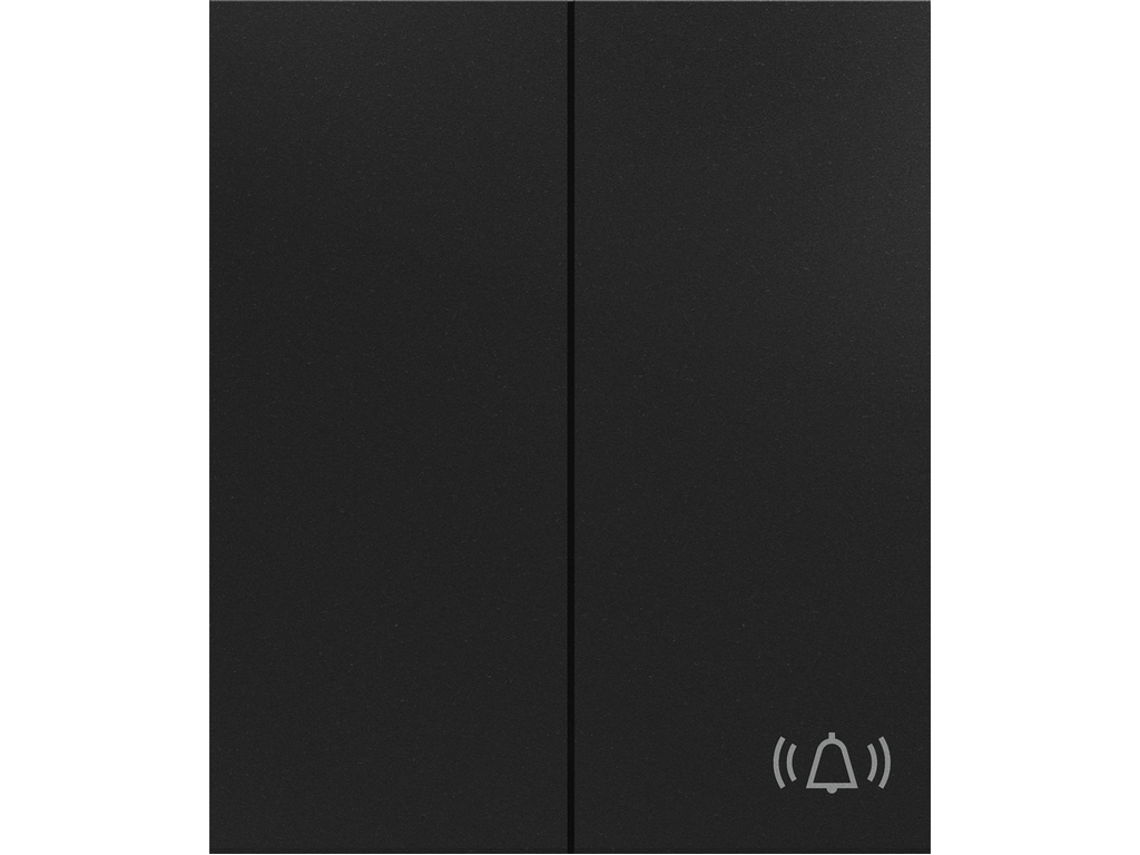 COSMOS, DOUBLE ROCKER, LIGHT SYMBOL, ONYX BLACK