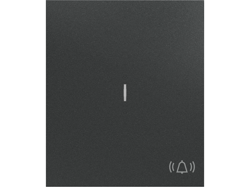 COSMOS, SINGLE ROCKER, BELL SYMBOL WITH DIFFUSER, BASALT ANTHRACITE