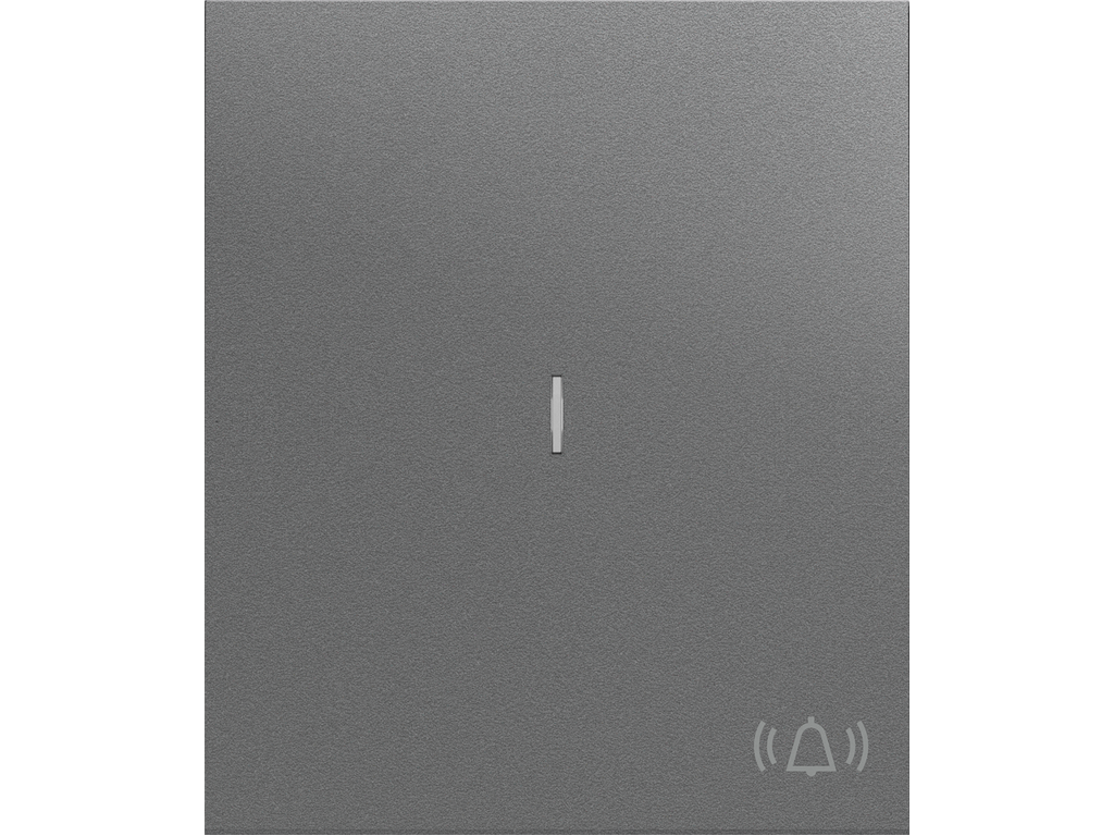 COSMOS, SINGLE ROCKER, BELL SYMBOL WITH DIFFUSER, VOLCANO GREY