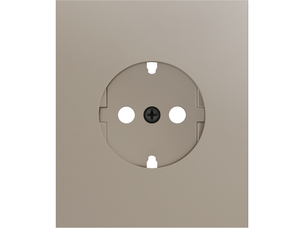COSMOS, SCHUKO COVER WITH SCREW TERMINAL, GOBI SAND