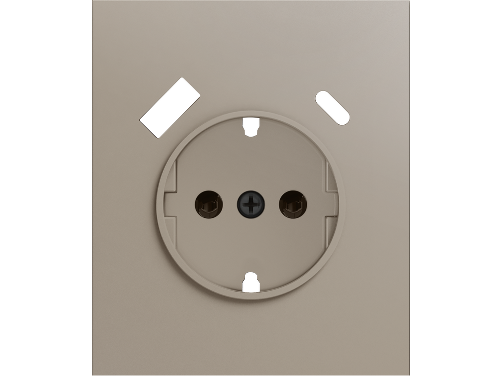 COSMOS, SCHUKO COVER WITH USB A+C, GOBI SAND