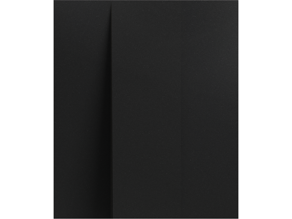 COSMOS, CABLE OUTLET COVER, ONYX BLACK