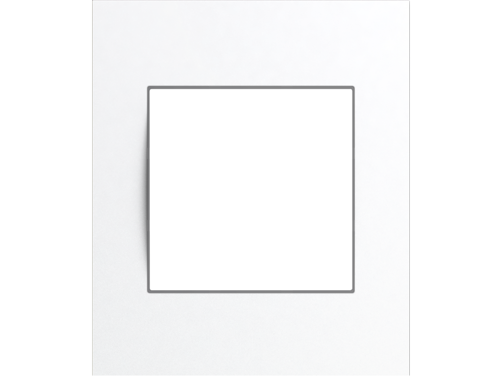 COSMOS, TAPA PARA BALIZA LED (45X45), BLANCO SEDA