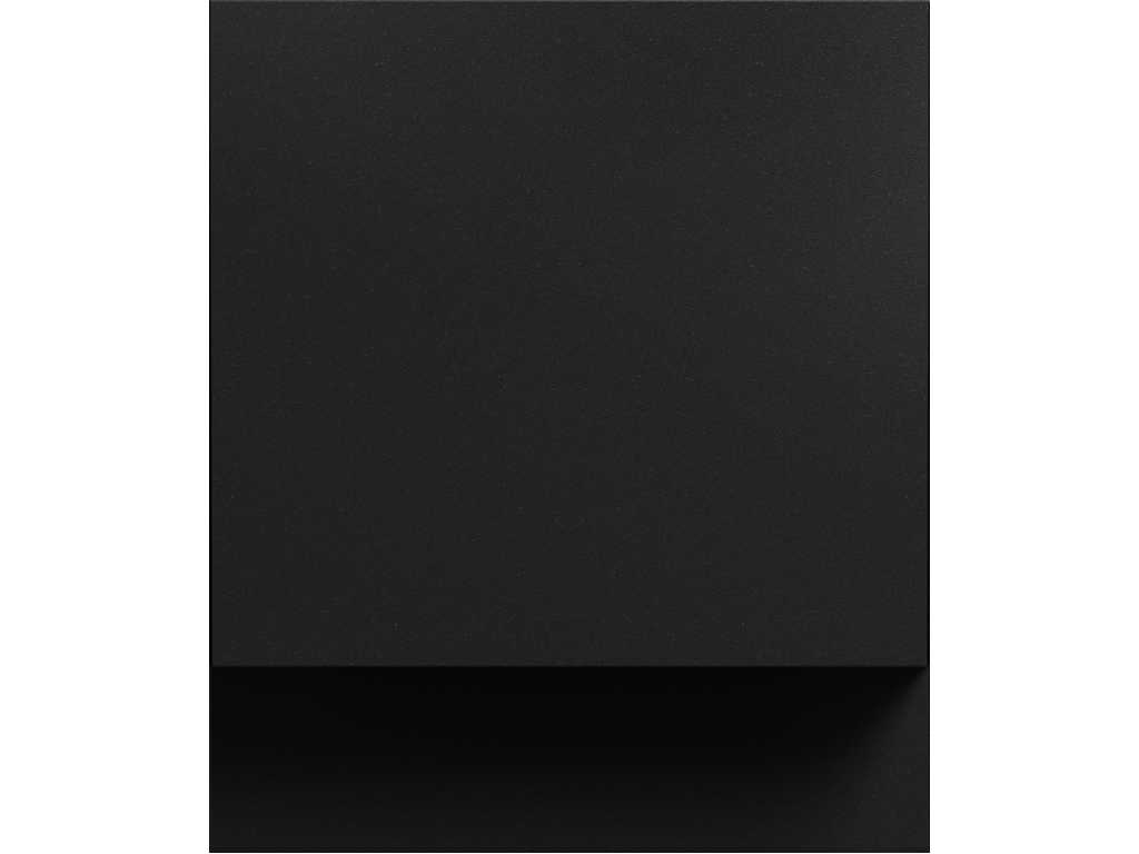 COSMOS, TAPA PARA BALIZA DE LUZ INDIRECTA, NEGRO ÓNIX